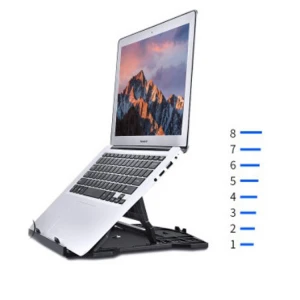 hot selling adjustable portable with cellphone mount laptop stand laptop cooling pad