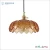 Import Hot Selling China Made E27 Pure Copper Lampholder Amber Petal Glass Pendant light from China