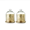Hot selling product gold glass candle holder with good after sale service