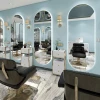 Hot Selling Salon Furniture Barbershop Special Mirror With LED Lights Hairdressing Mirror