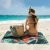 Import Hot selling Sand Free Water Absorbent Printed Microfiber Beach Towel from China
