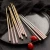 Import Hotel supplies silver plated tableware custom printed chopsticks from China