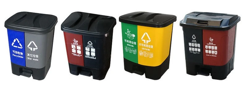 hotel waste bin with foot pedal