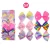 Hotsell colorful printed bow clip Grosgrain Ribbon Hair Bows Clip 6pcs set jo jo bow