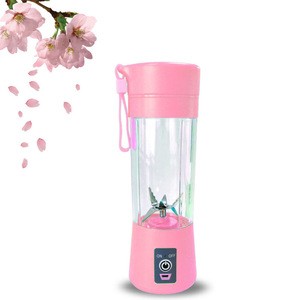 Hottest 380ml Portable Juice Blender USB Juicer Cup Multi-function Fruit Mixer Six Blade Mixing Machine Smoothies Baby Food