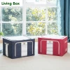 Household 600D Oxford Fabric Foldable Storage Box Home Organizer Boxes