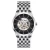 Import HS-0122 Transparent Stainless Steel Luxury Mechanical Watch from China