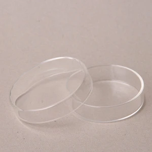 HUAOU Lab Glassware Borosilicate Glass 120mm Petri Culture Dish