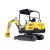 HUAYA brand High performance 1 Ton Mini Crawler Excavators equipment Fully automatic high efficiency Crawler Excavators machine