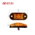 Import HYD80906 amazon amber oval truck trailer led reversing lamp clearance light side marker light lamp for truck lighting system from China