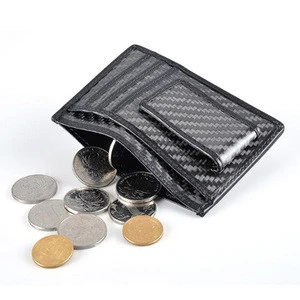 ID card Bank card real leather carbon wallet card holder