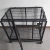 Import In Stock Commercial Pet Stainless Steel Cages Metal Kennel Mesh Pet Dog Cage 134X74X110=52" from China