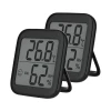 Indoor Air Quality Temperature Humidity  Monitor with BIG LCD Display