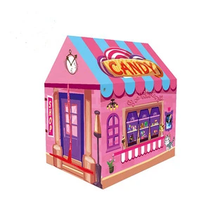 indoor outdoor sport camping pretend playing candy house kids toys house tent for girls