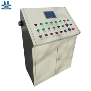 induction heating machine central console to control tube making machine pipe mill production line solid state h.f welder