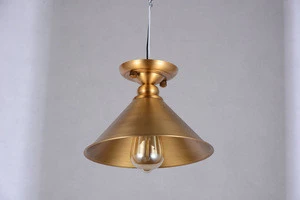 Industrial edison copper ceiling light fixture