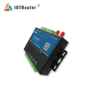 Industrial IOT Gateway 3G 4G Modem with Ethernet Port Thermostat rs485 Wireless IO Module