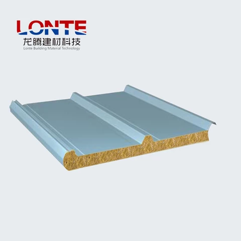 Insulated Waterproof Styrofoam Glass Wool Composition Sandwich panel board China supplier