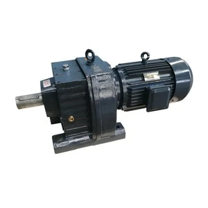 internal Helical Gearbox with gear motor for hydraulic gear pump manufacturing