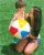 Import INTEX 59020 PVC Inflatable wholesale Glossy Panel Beach Ball from China