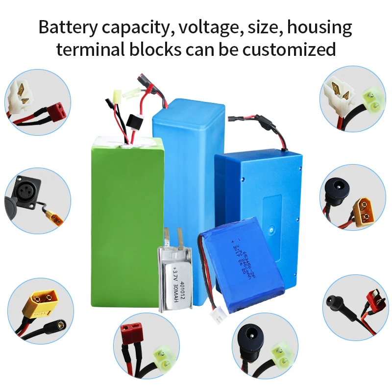 Inverter Rechargeable Electric Bicycle Ebike Storage Solar Mobile Power Bank 3.7v Lithium Ion 18650 Battery Pack