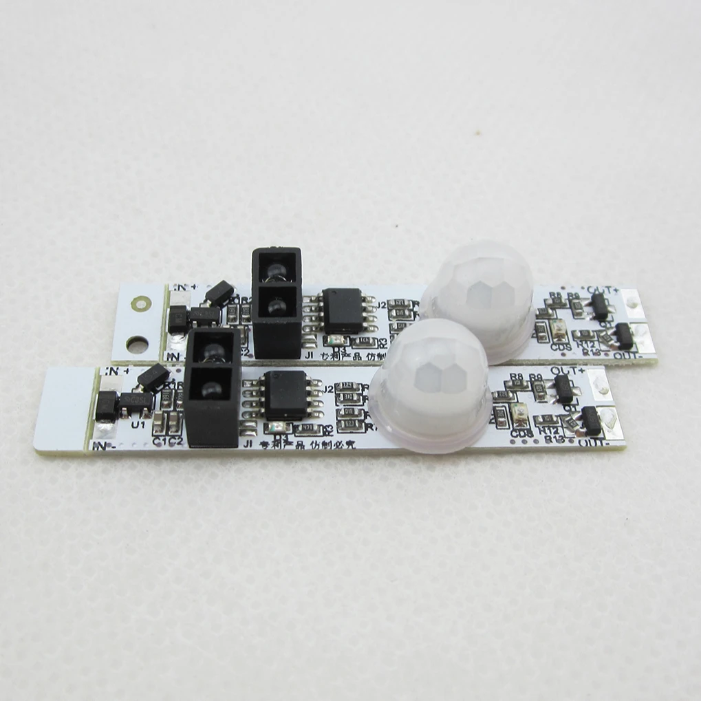 IR Hand move PIR motion sensor module with photocell control multi-function 3.7-24V 3A