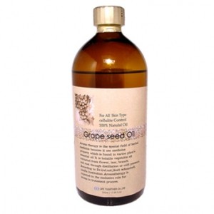 ISO22716 GMP Korea cosmetics 100% natural herbal body and face essential massage  oil  Grape Seed Oil1000ml