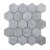 Italian Bianco Cheap Bathroom Floor Hexagon Marble Mosaic,Hexagon Tile Carrara White Marble Mosaic,Natural Stone Marble Mosaic