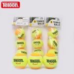 ITF Approved Brand Teloon OEM low Pressurized children/kids training tennis ball for Stage 2