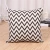 Import Jacquard Geometric Links Accent Decorative Throw Pillow Covers Cushion Case Multicolor Pillow Case from China