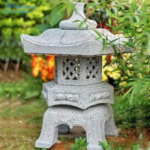 Japanese Granite Garden Stone Lanterns
