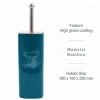 JD-BR114H, free sample, cheap bamboo wood toilet brush holder, toilet brush holder for bathroom