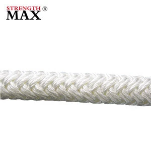 JL color braided nylon fishing twine flat rope