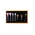 Import JLY Lucency Crystal Handle Makeup Brushes 7 pcs Set Powder Foundation Blush Blending Cosmetic Beauty make up Brush Tool Kit from China