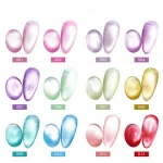 JSM salon 15ml Crystal UV Nail Gel Cat Eye Effect Design UV Gel Nail Art Polly Gel born pretty nail