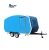 Import JX-FV435 kiosk food mobile food cart caravan trailer fast food trailer for sale from China