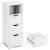 Import KD Wood Side Cabinet Design Morden Organizer Bedroom White Chest Home Furniture Of Drawers from China