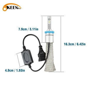 KEEN 40W LED Headlight  Strip Bulb H7 H4 9005 Fog Light Super Bright 6000K with Copper Strip for Offroad Vehicles
