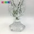 Import Kemore Hot Sale High Quality Square Rhombus Transparent Large Crystal Glass Vase from China