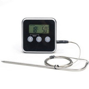 KH-TH005 Wholesale Food Cooking Instant Read Digital Kitchen Meat Thermometer with Stainless Steel Probe