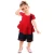 kids clothes with girls pants and girls clothing set use Chiffon and Jeans Size 1-4 Years