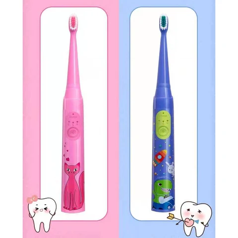 Buy Kids Music Sonic Electric Toothbrush Flexible Sonic Toothbrush from ...