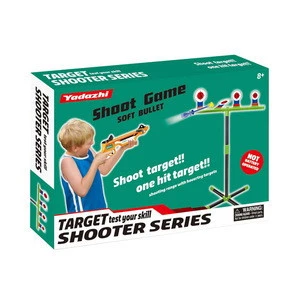 Kids plastic shooting sports crossbow target practice game set
