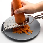 Kitchen Grinder Tools Lemon Zester, Hand-holder Stainless Steel Cheese Knife (4 piece sets)
