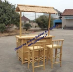 knockdown bamboo tiki bar