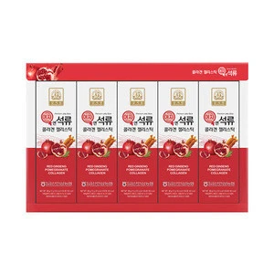 Korea Premium Snack Red Ginseng Pomegranate Collagen Jelly Red Ginseng Pudding