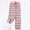Ladies Pattern Pyjama Trousers Soft Flannel Pajamas Thermal Lounge Wear Pants