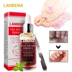 LANBENA Nail Repair Essence Serum Fungal Nail Treatment Remove Onychomycosis Toe Nourishing Brighten Hand Foot Skin Care 12ml