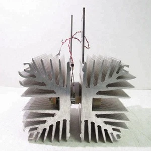 Large aluminium profile heat sink for power amplifier