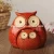 Import large and Small combination set Colorful glazed water Ceramic Owl Decoration home decoration from China